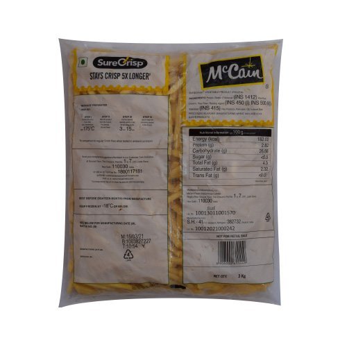 McCain SureCrisp Fries 9mm - 3kg - Image 2