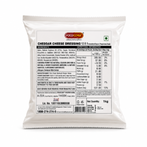 Foodcoast Cheddar Cheese Dressing 1kg Pack