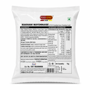 Foodcoast Makhani Mayonnaise 1kg Pack