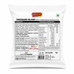Foodcoast Thousand Island Plus Dressing 1kg Pack