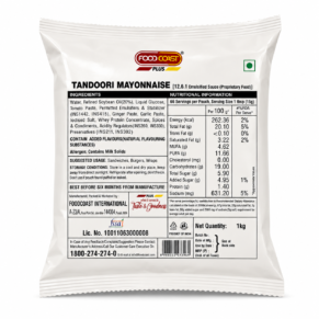 Foodcoast Tandoori Mayonnaise Plus 1kg Pack