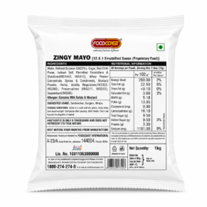 Foodcoast Zingy Mayo 1kg