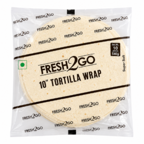 Fresh2Go 10 Inch Tortilla Wrap Pack