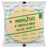 Fresh2Go 8 Inch Frozen Tortilla Wrap Pack