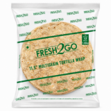 Fresh2Go 11.5 Inch Multigrain Tortilla Wrap 12 Pieces Frozen Pack