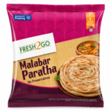 Fresh2Go 7 Inch Frozen Malabar Paratha 5 Pieces Pack
