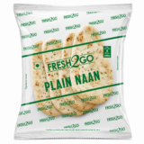 Fresh2Go Frozen Plain Naan 4 Pieces Pack