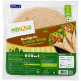 Fresh2Go Premium 8 Inch Multigrain Tortilla Wrap 6 Pieces Pack