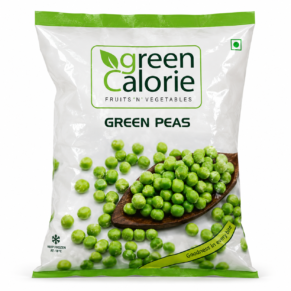 Green Calorie Frozen Green Peas 1kg Pack