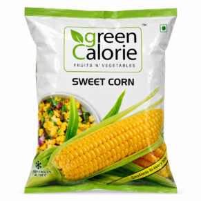 Green Calorie Frozen Sweet Corn 1kg Pack