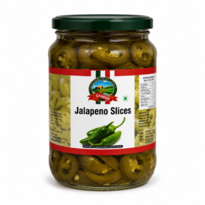 Caneen Jalapeño Slices 680g Glass Bottle