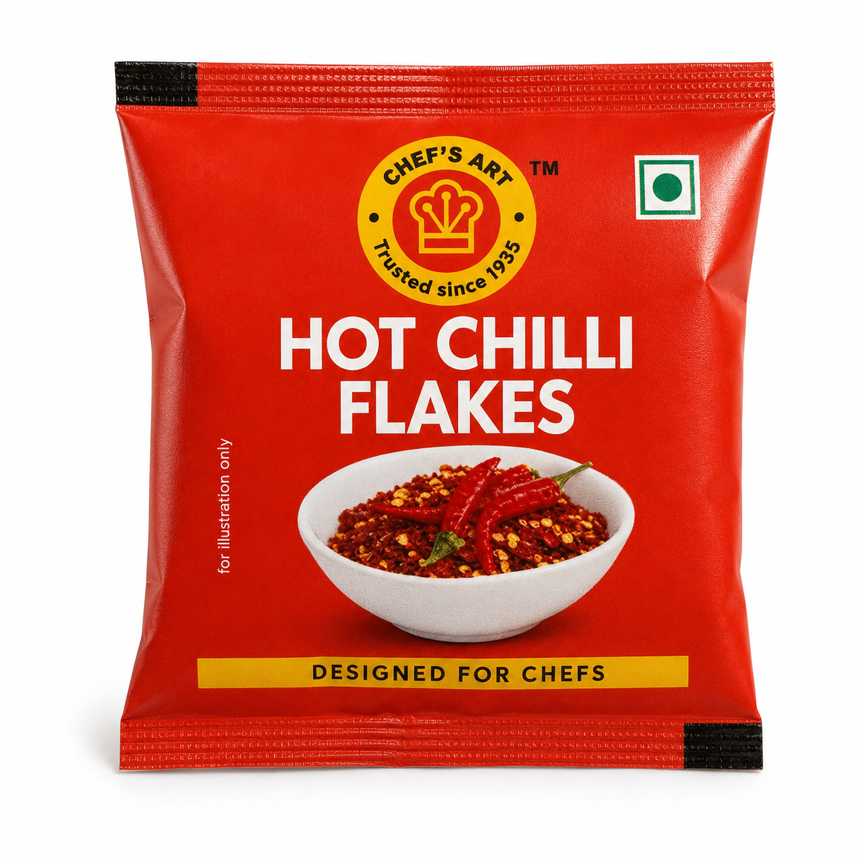 Chefsart Chilli Flakes Sachets 0.8g × 300 Pieces Pack