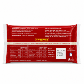 Derista Processed Cheese Slices 52 Slices 780g Pack Back