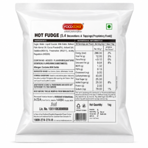 Foodcoast Hot Fudge 1kg Pack