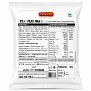 Foodcoast Peri Peri Mayonnaise 1kg Pack
