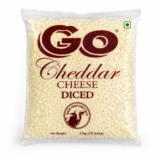 Go Cheddar Cheese Diced 2kg Pack