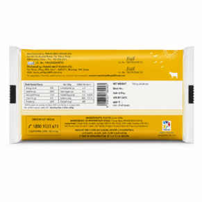 Go Cheese Slices 750g 50 Pieces Pack Back