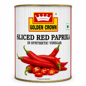 Golden Crown Red Paprika Slices 3kg Can