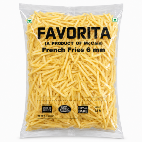 McCain Favorita French Fries 6mm 2.5kg Frozen Pack
