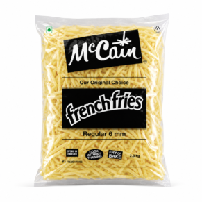 McCain French Fries 6mm 2.5kg Frozen Pack