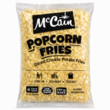 McCain Popcorn Fries 1.5kg Frozen Pack