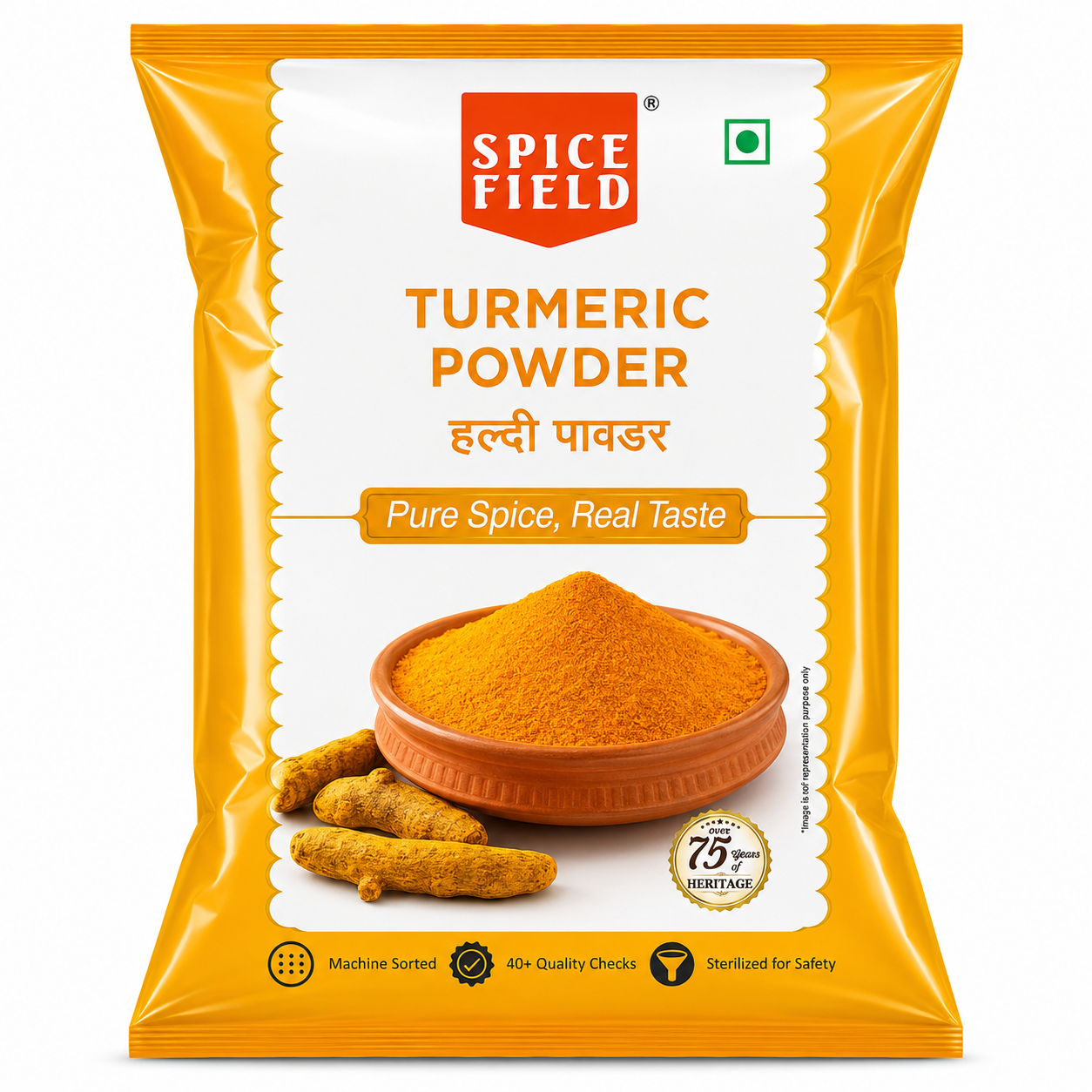 Spicefield Turmeric Powder (Daily Use) 1kg Pack